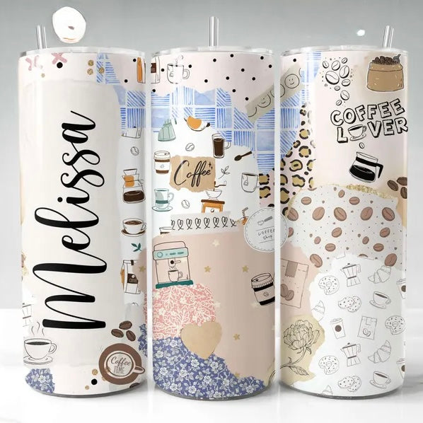 Custom Name - Coffee Lover Tumbler