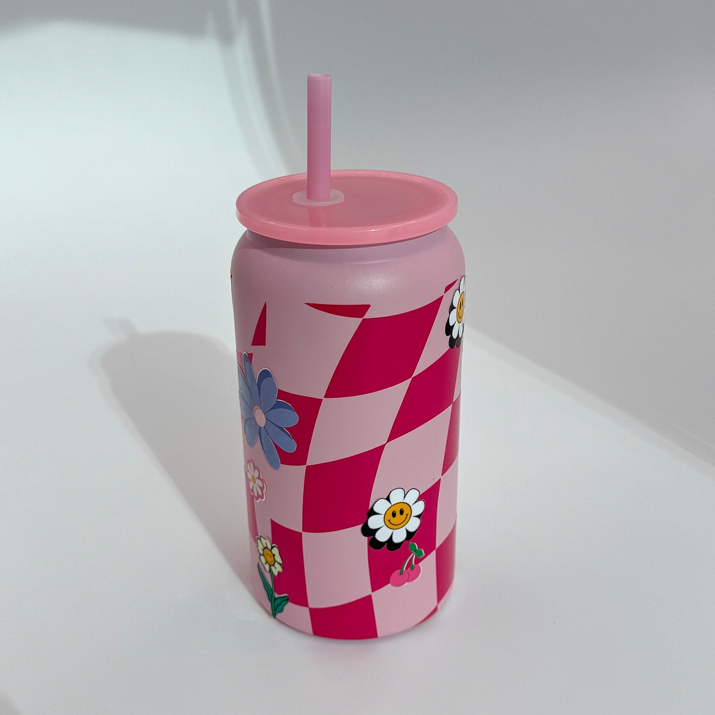Flower Power Stainless Steel Tumbler (16 oz)
