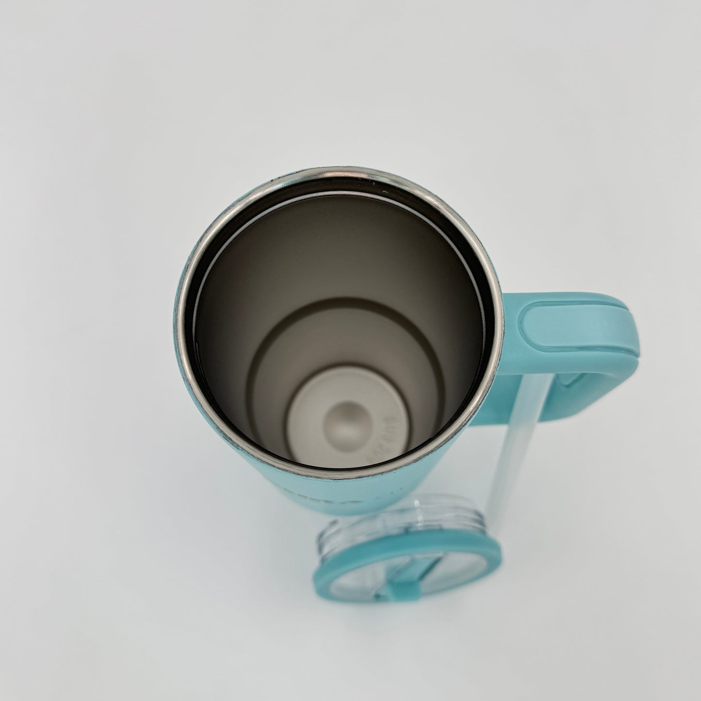 Grown-Up Sips - 30 oz Stainless Steel Insulated Tumbler - Light Blue