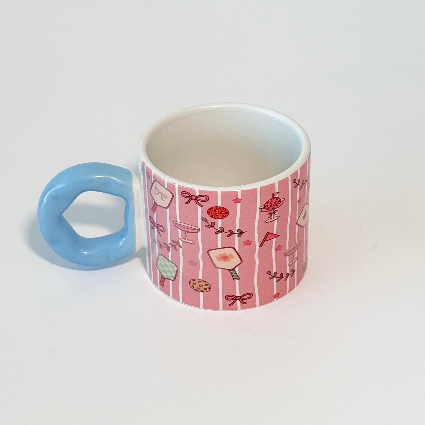 Padel Girlie | Printed Cute Handle Mug