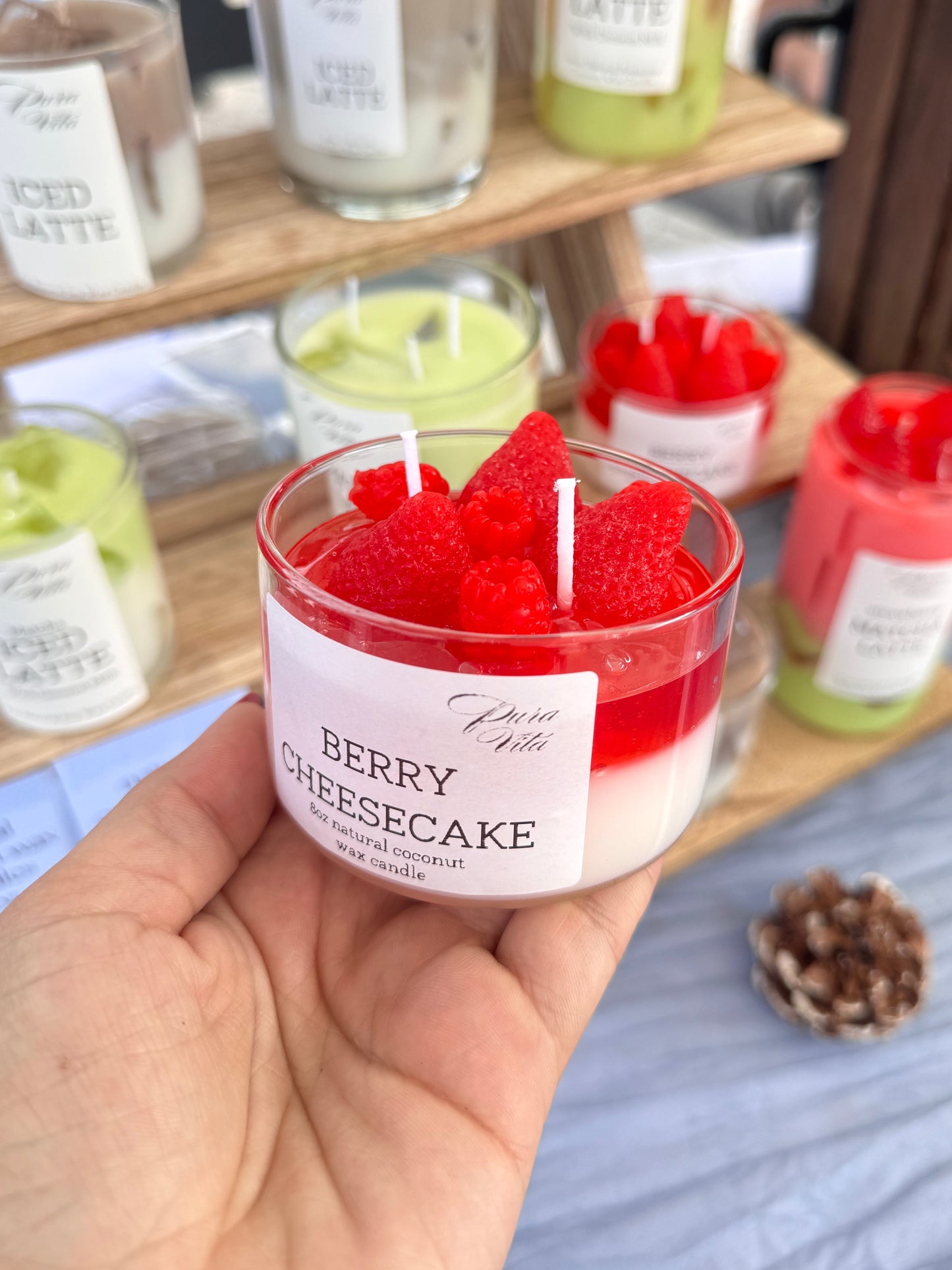 BERRY CHEESECAKE | 7 oz Candle