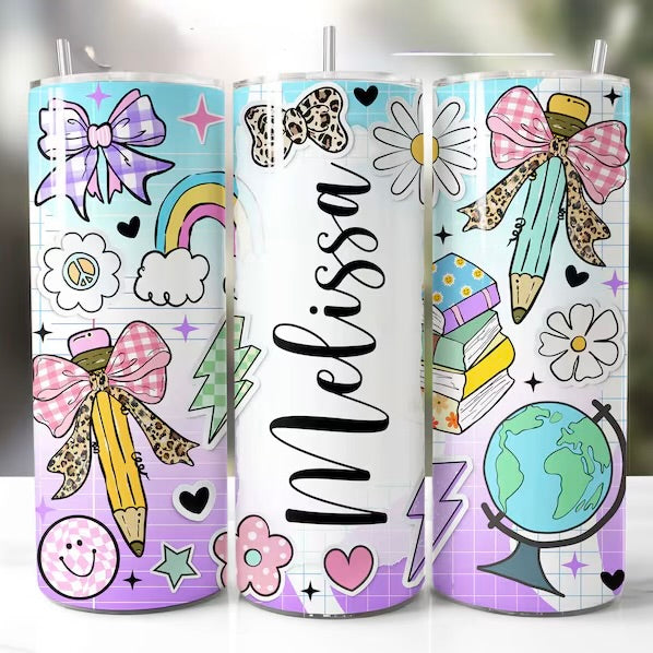 Custom Name - Teacher Tumbler