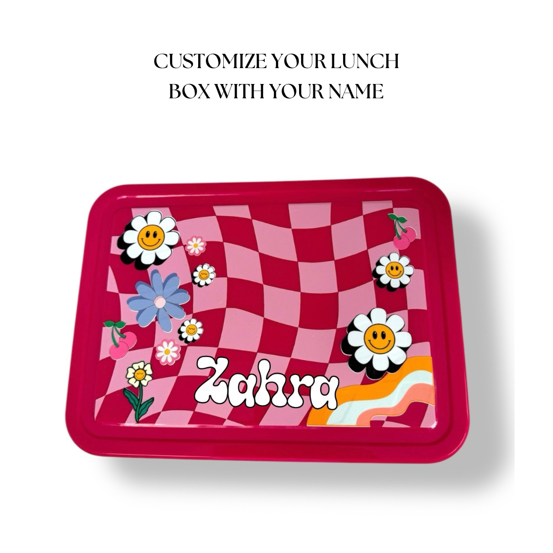 Flower Power Set - Tumbler + Lunch Box