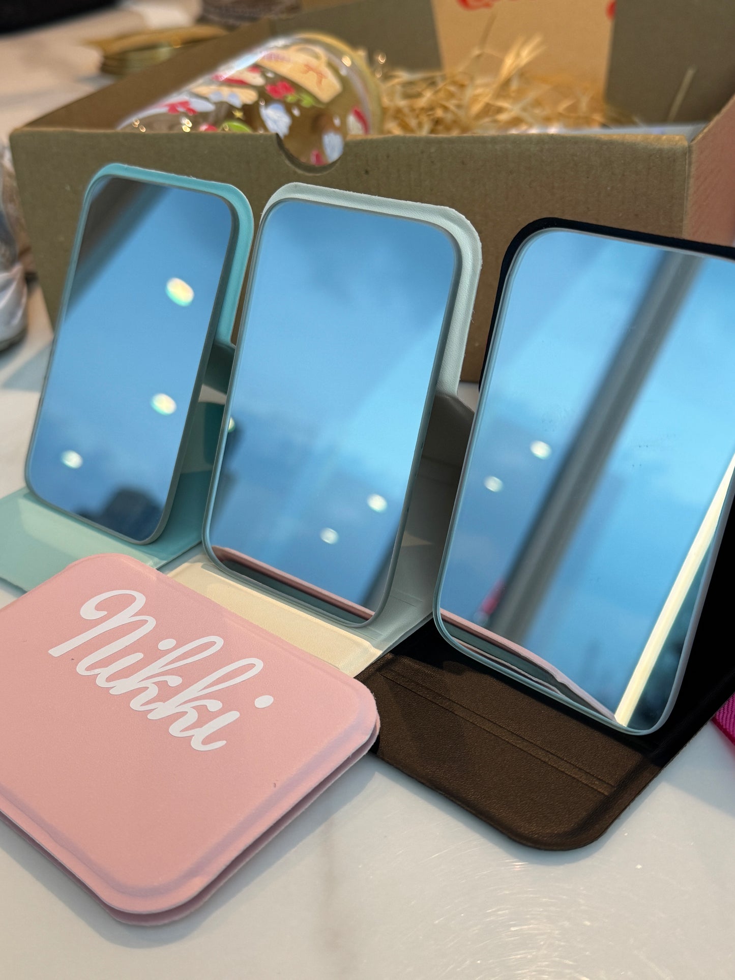 Personalized Pocket Mirror - Engraved Personalization