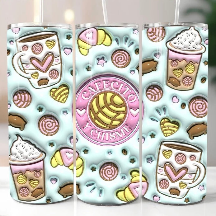 Cafesito y Chisme Tumbler