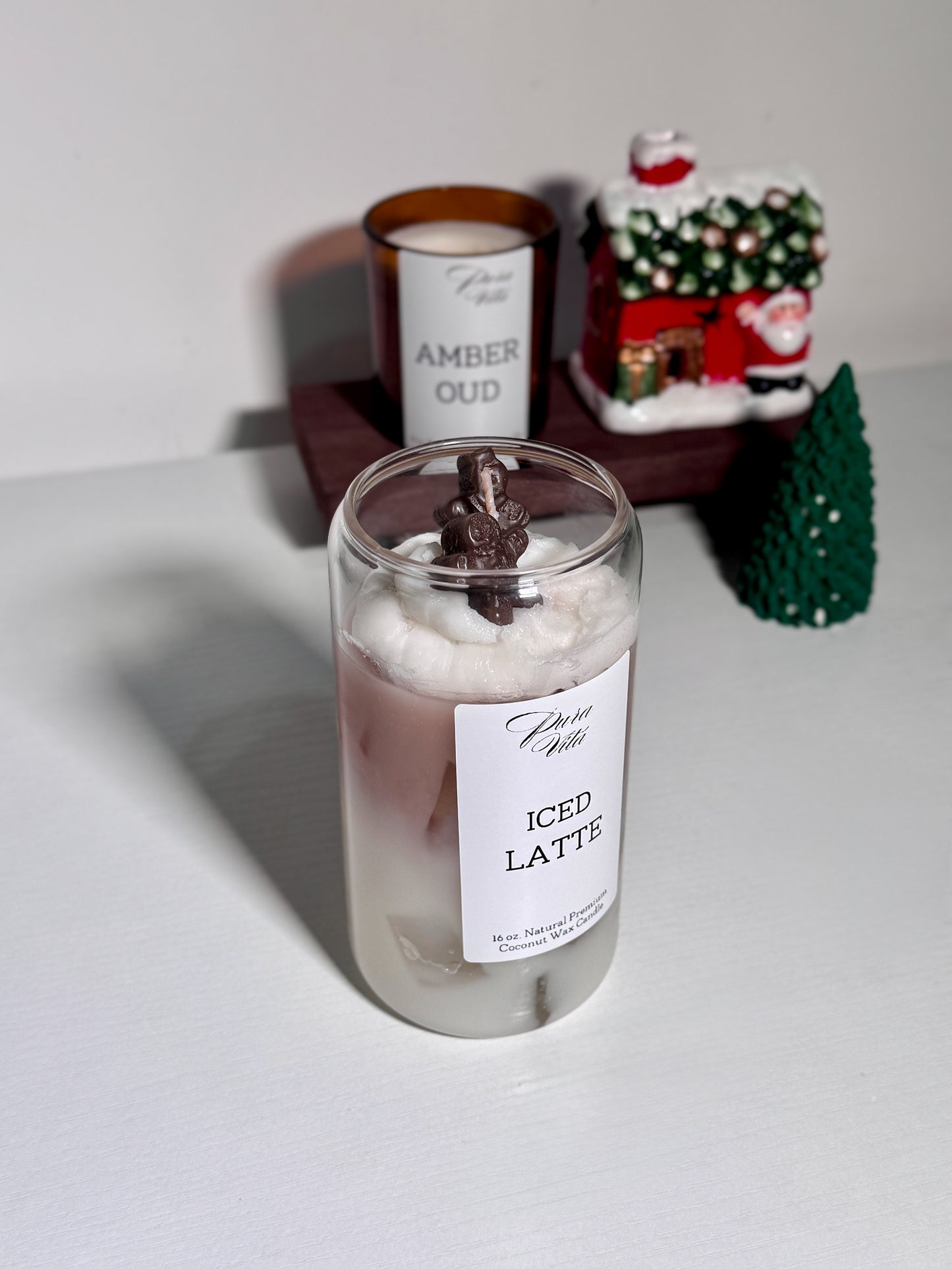 ICED LATTE WITH CREAM| 16 oz Candle