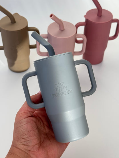 The Tiny Tumbler - Silicone Edition 8oz - Muted Blue
