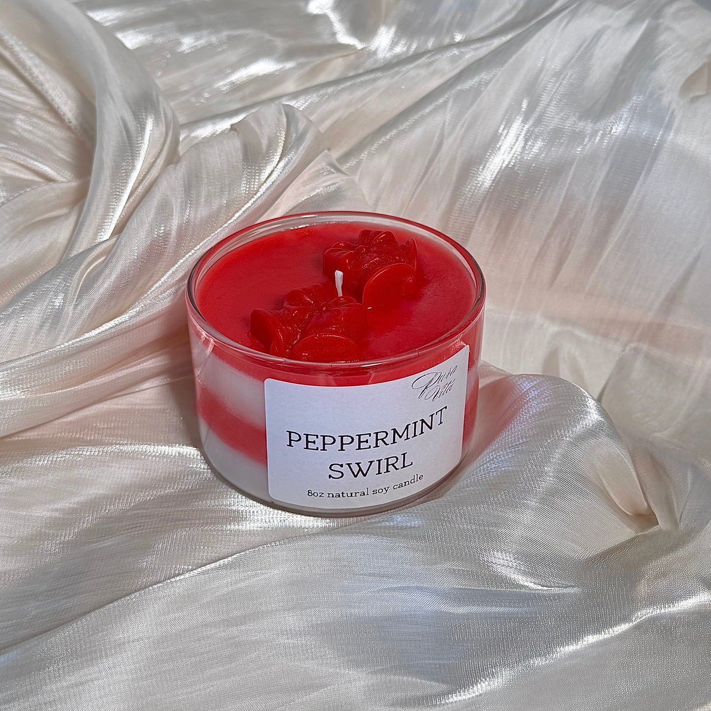 PEPPERMINT SWIRL | 8 oz Candle