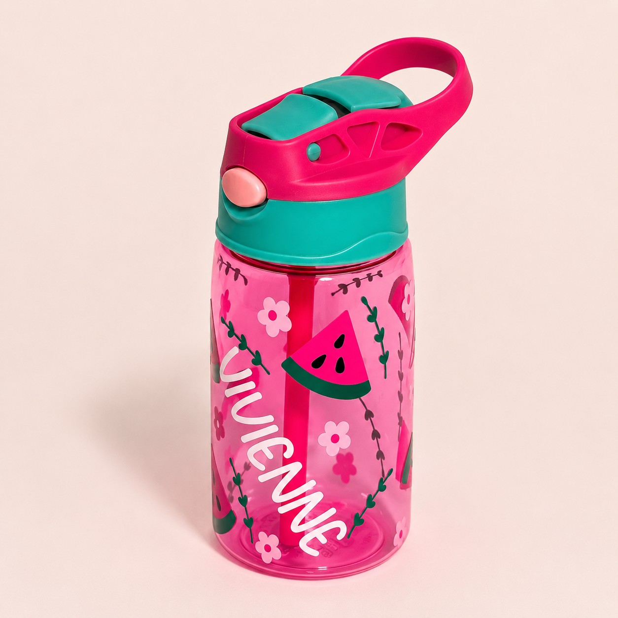 Personalized - Watermelon Water Bottle 16 oz