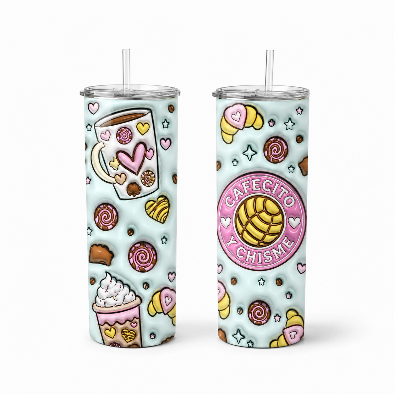 Cafesito y Chisme Tumbler