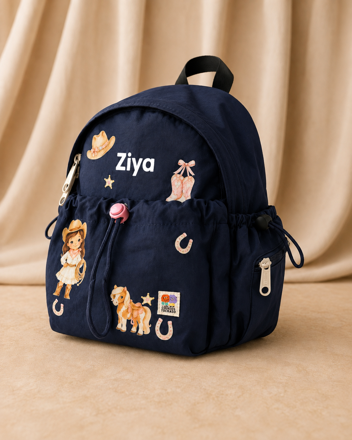 Cowgirl Backpack Set