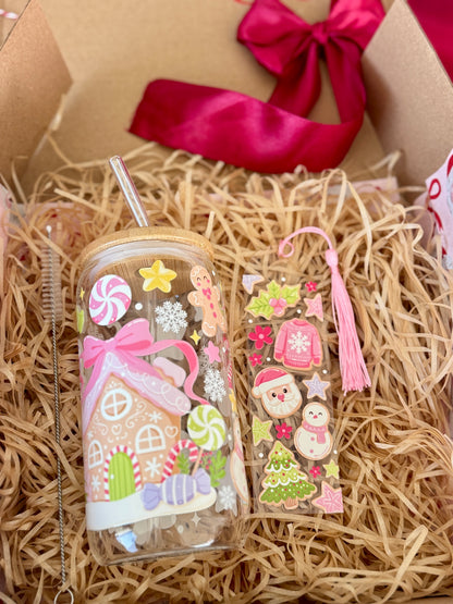 🎄 The Pink Christmas Gift Box – Personalized Holiday Edition