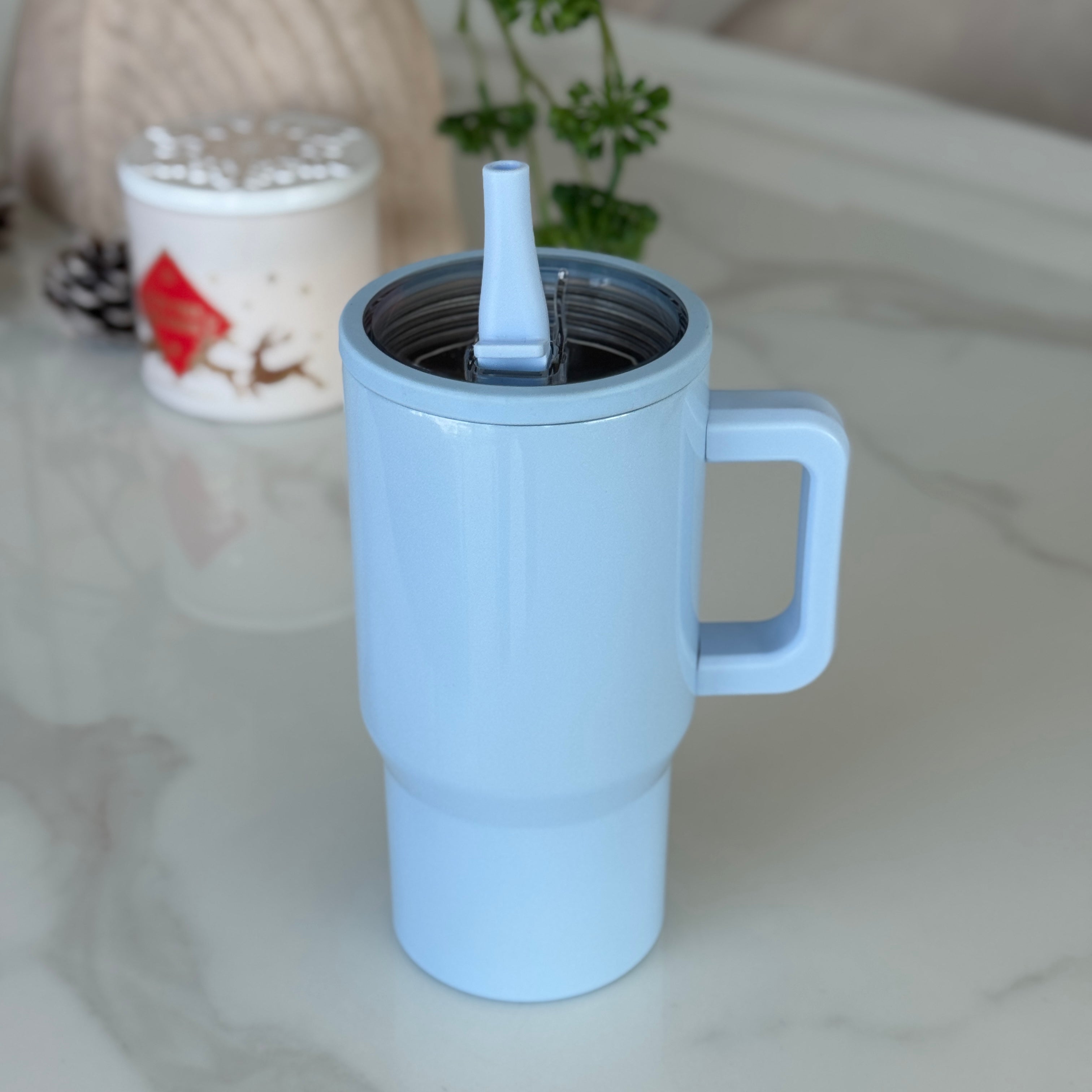 Sky Blue Leakproof Tumbler – 20oz