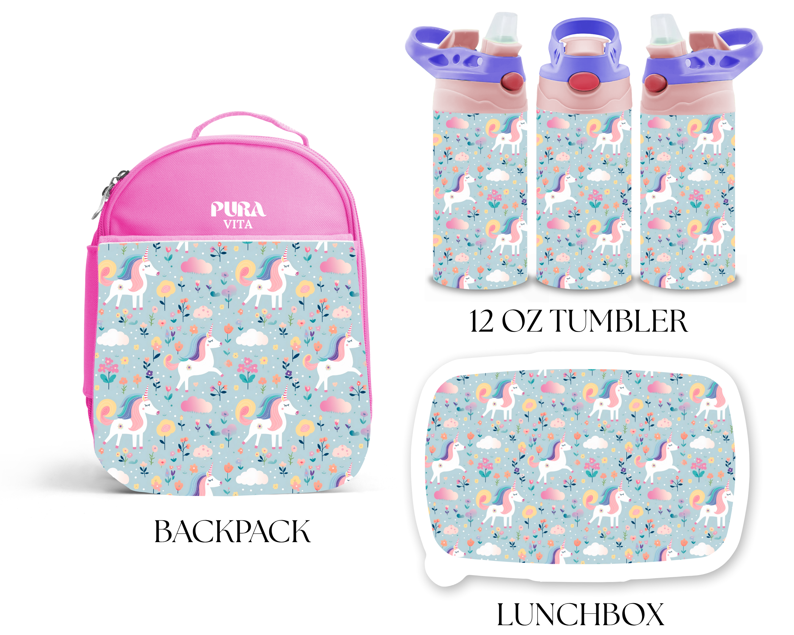 Pastel Unicorn Meadow