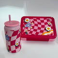 Flower Power Set - Tumbler + Lunch Box