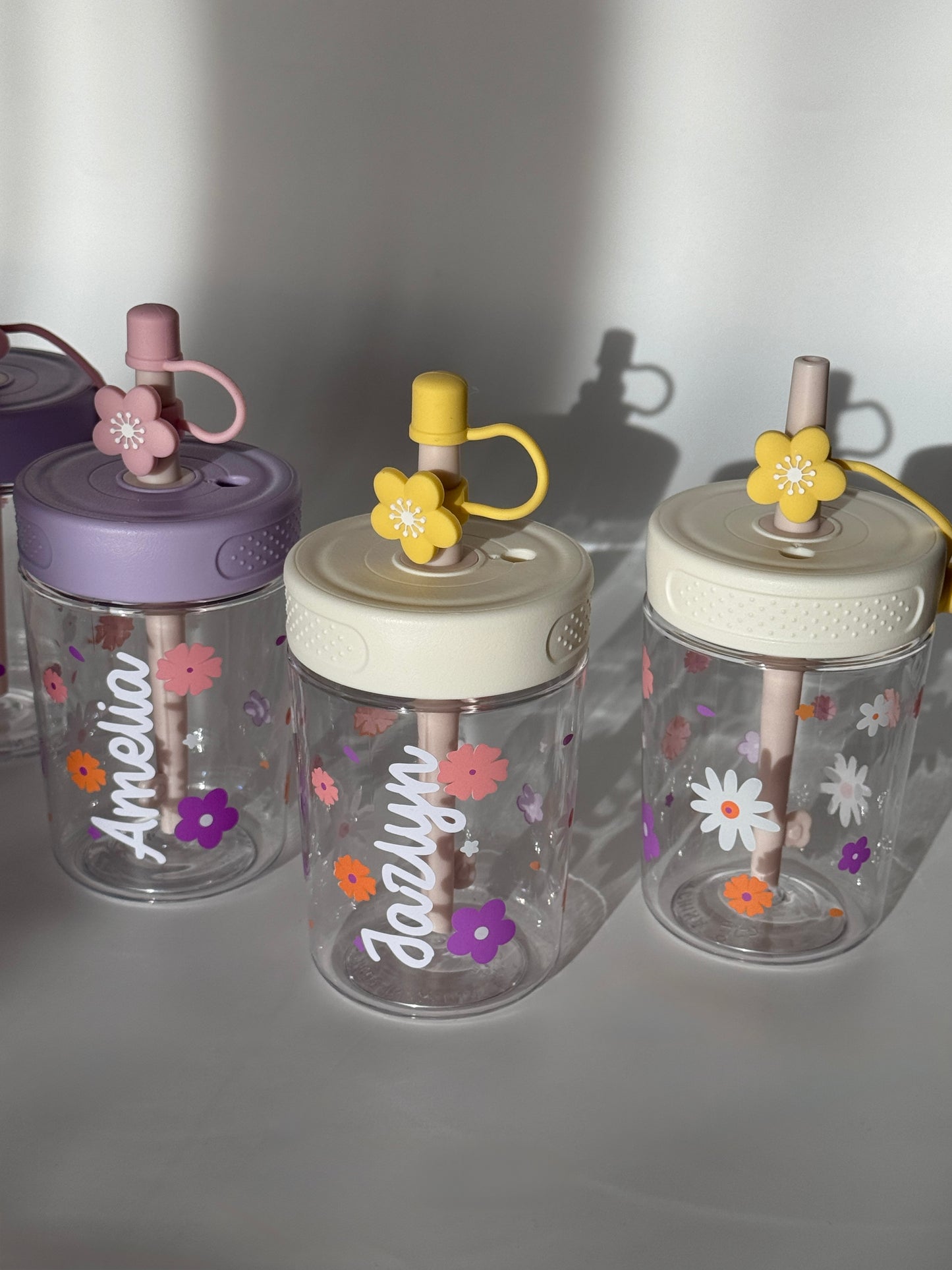 Little Blooms Personalized Tumbler 16 oz