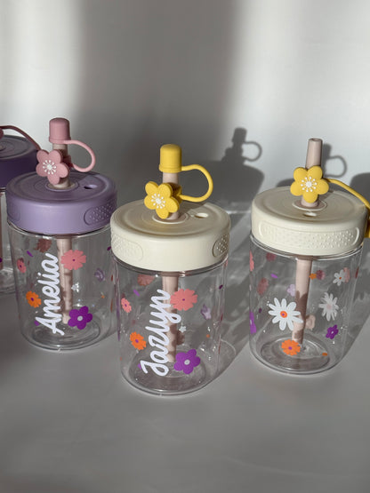 Little Blooms Personalized Tumbler 16 oz
