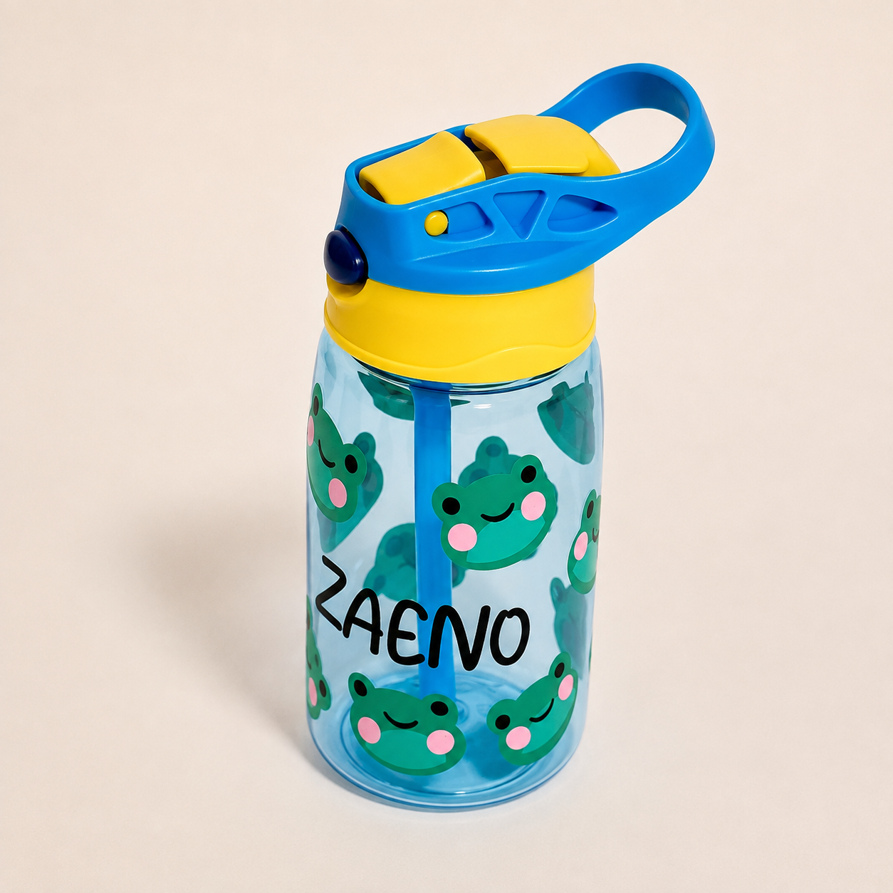 Personalized - Frogs Water Bottle 16 oz