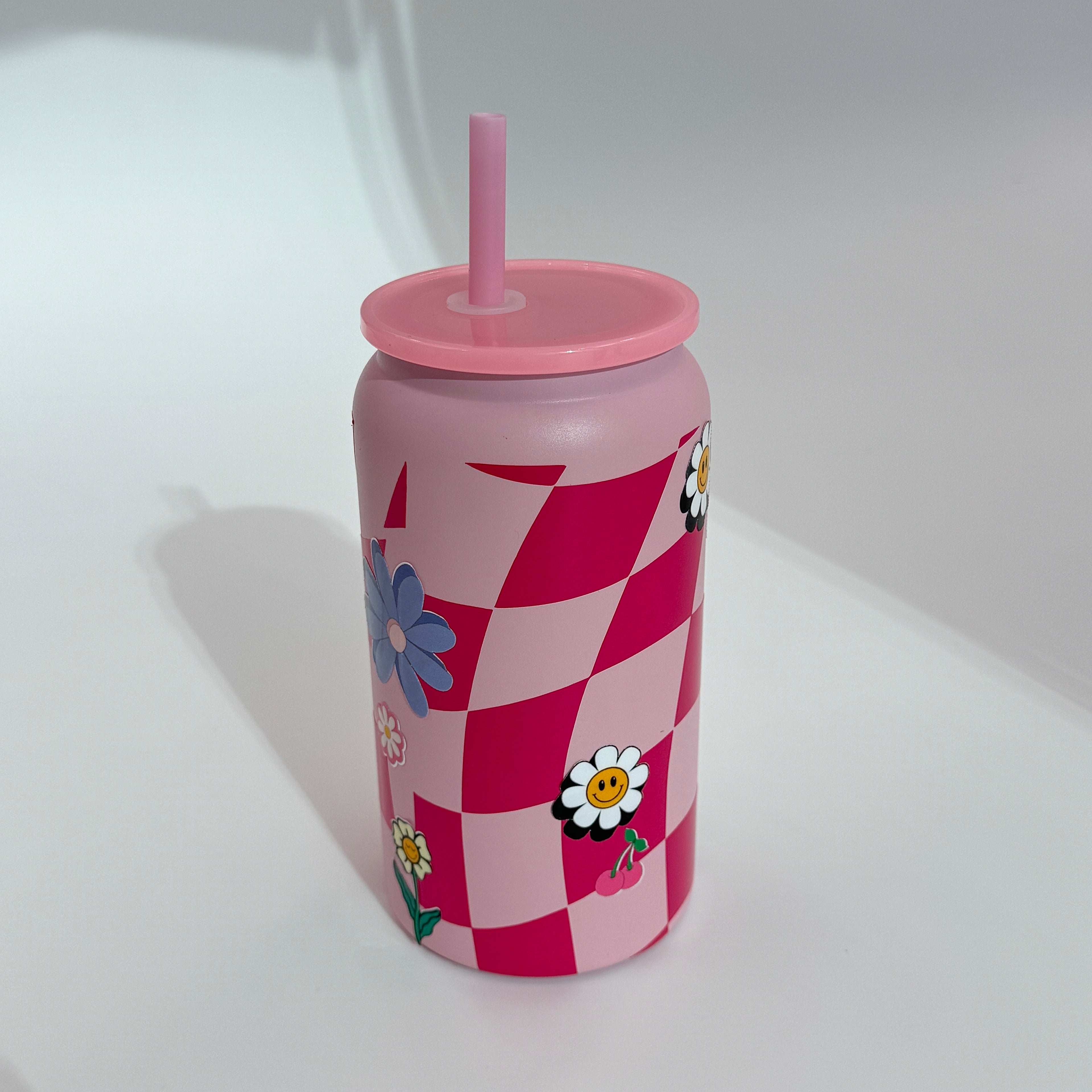 Flower Power Stainless Steel Tumbler (16 oz)