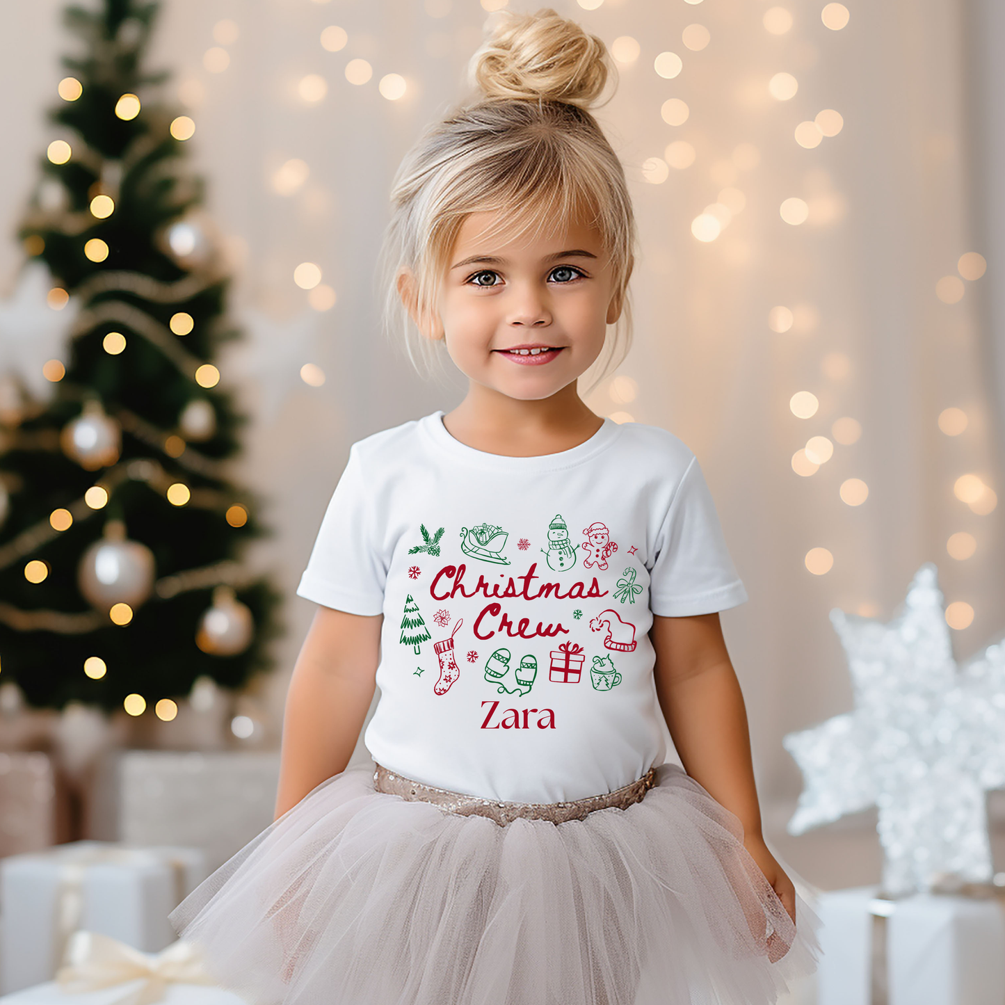 Christmas Crew T-Shirt – Kids Unisex