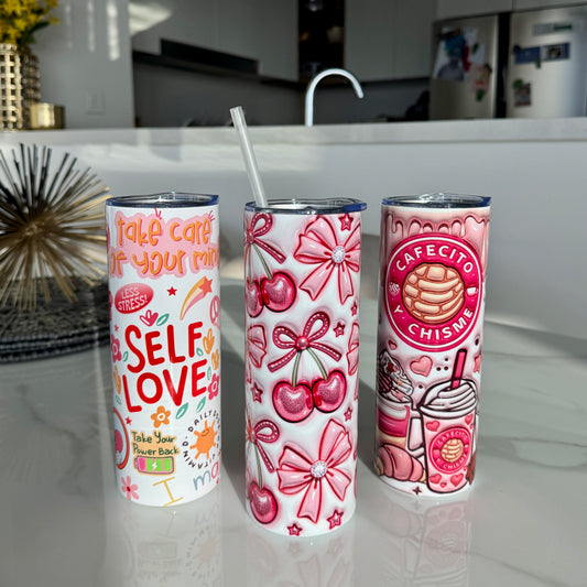 Cherry & Bows Tumbler