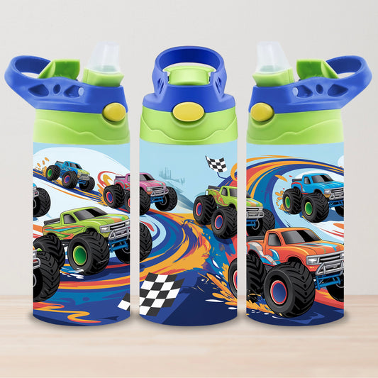 Monster Trucks Tumbler 12oz