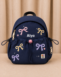 Personalized Kids Backpack - Bows