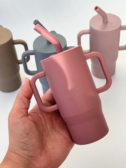 The Tiny Tumbler - Silicone Edition 8oz - Rusty Pink