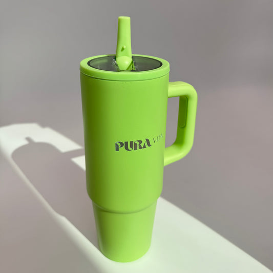 Grown-Up Sips - 30 oz Stainless Steel Insulated Tumbler - Green