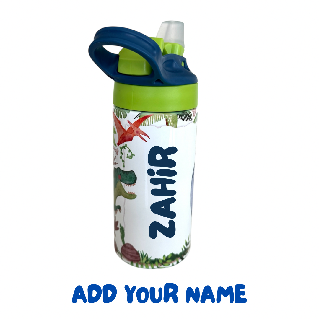 Custom Name- Dinosaur Tumbler 12oz