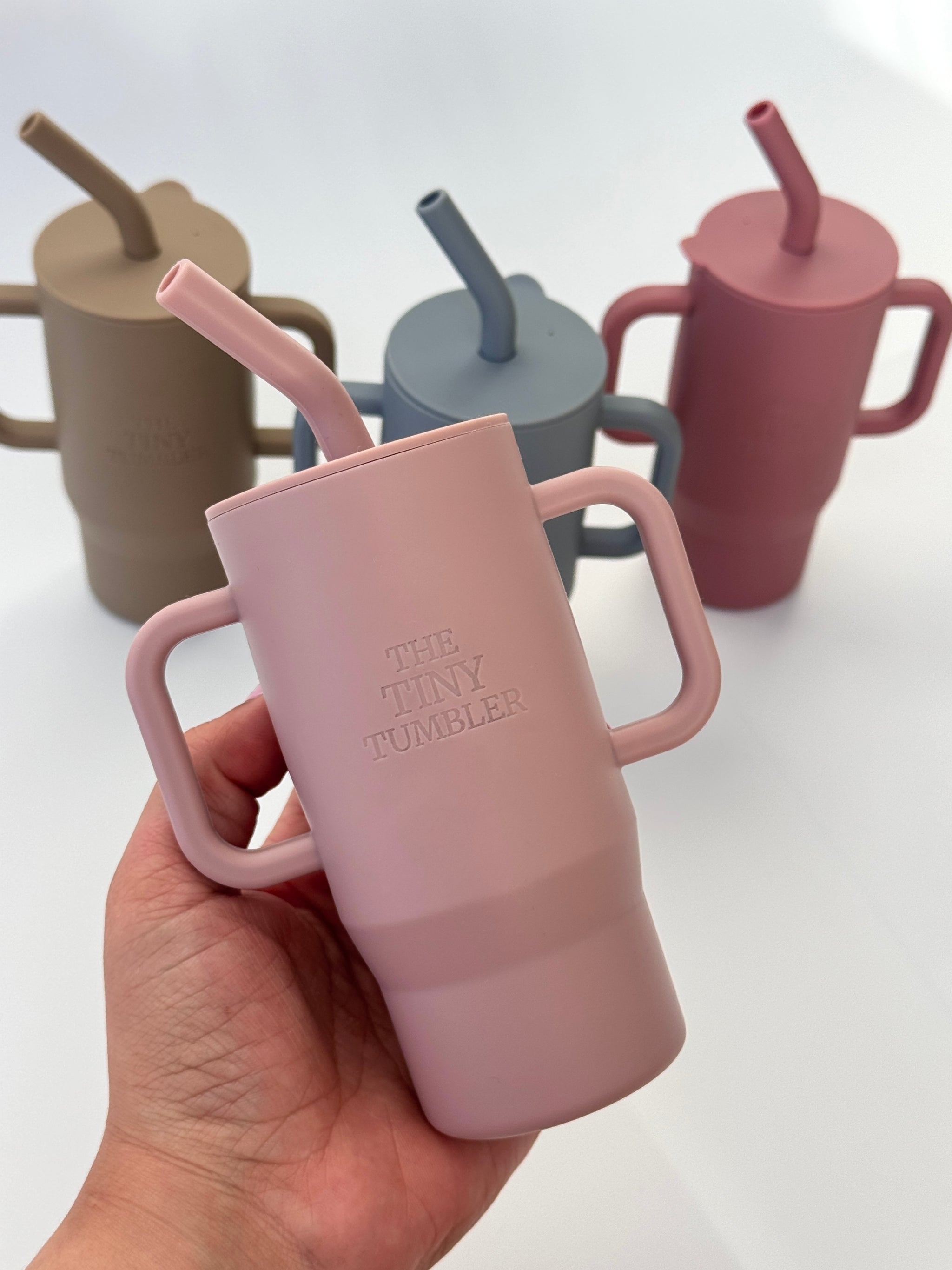 The Tiny Tumbler - Silicone Edition 8oz - Neutral Pink