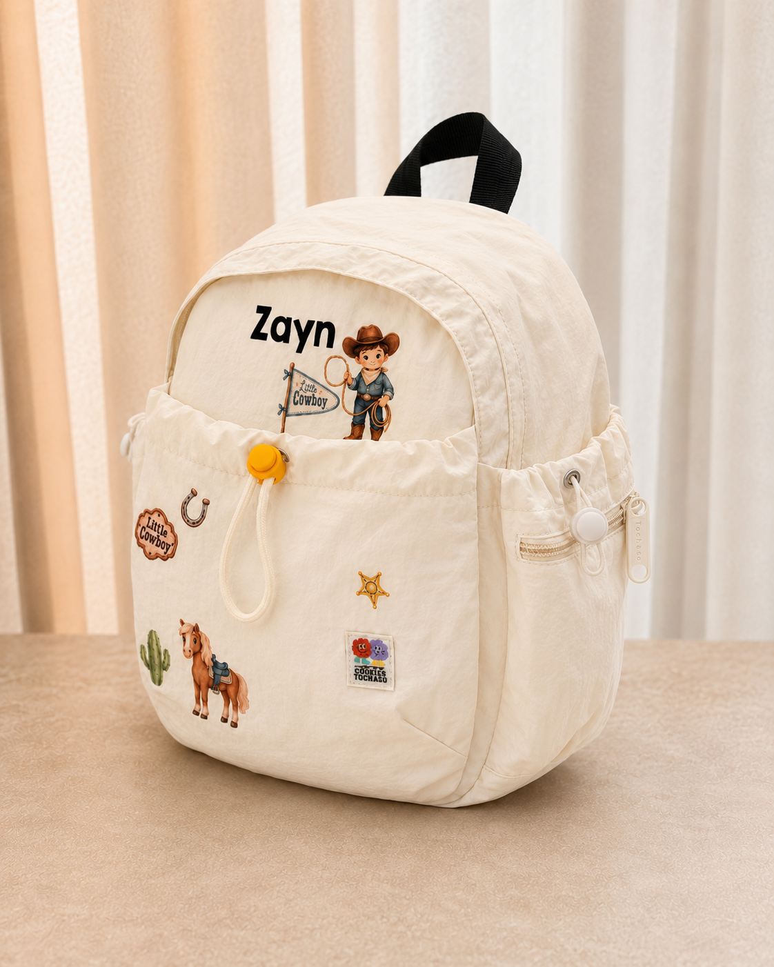 Personalized Kids Backpack - Cowboy