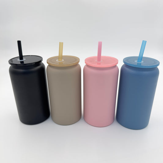 Customizable Matte Stainless Steel Tumbler (14 oz.)