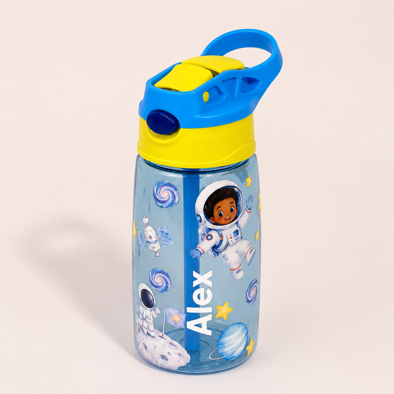 Personalized - Astronaut Water Bottle 16oz