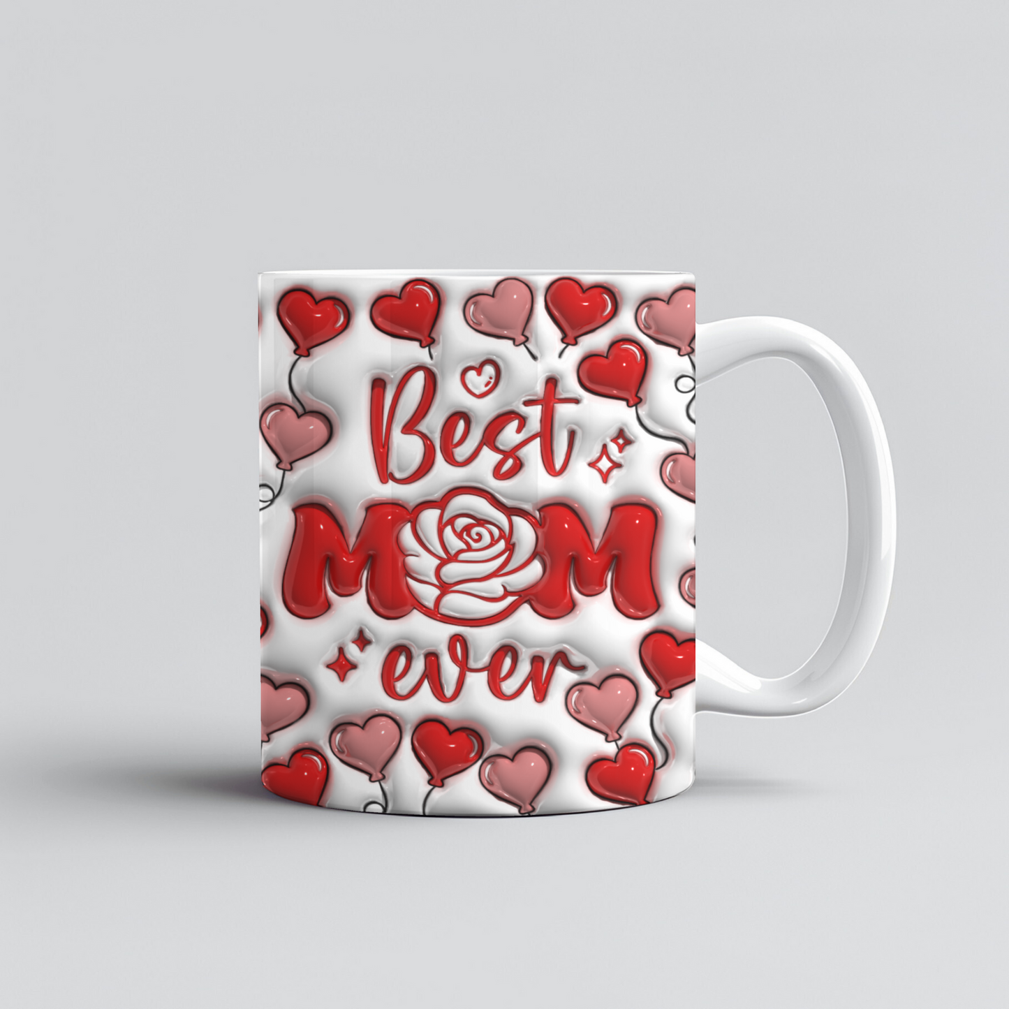 Best Mom Custom Printed Mug