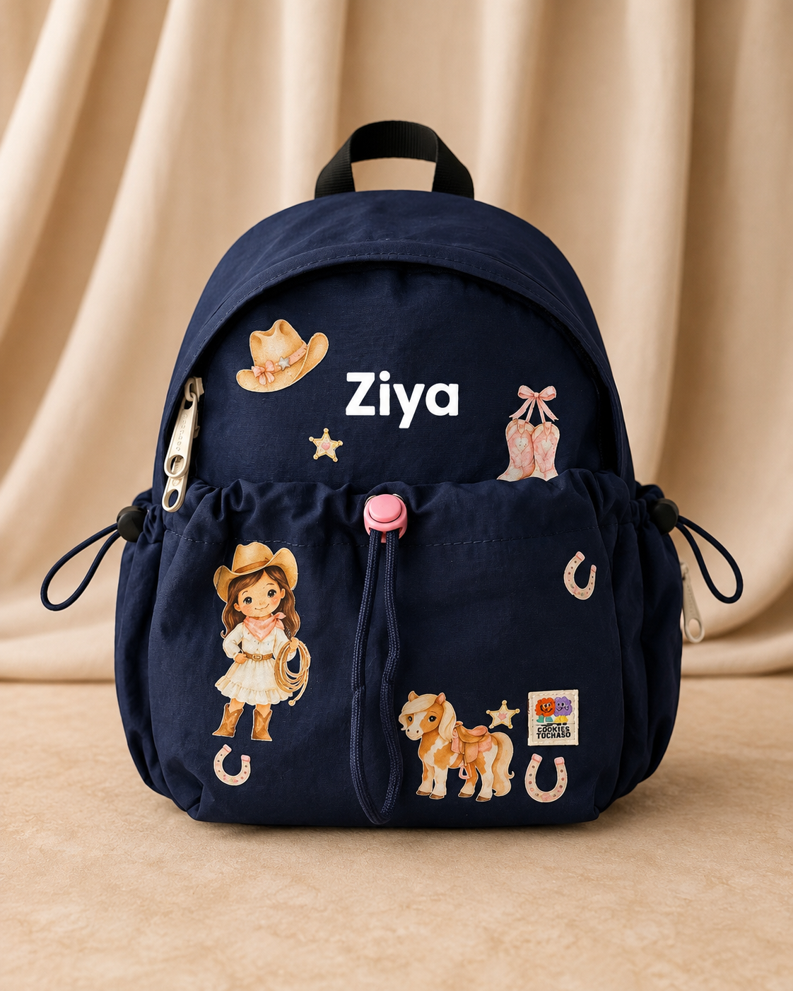 Cowgirl Backpack Set