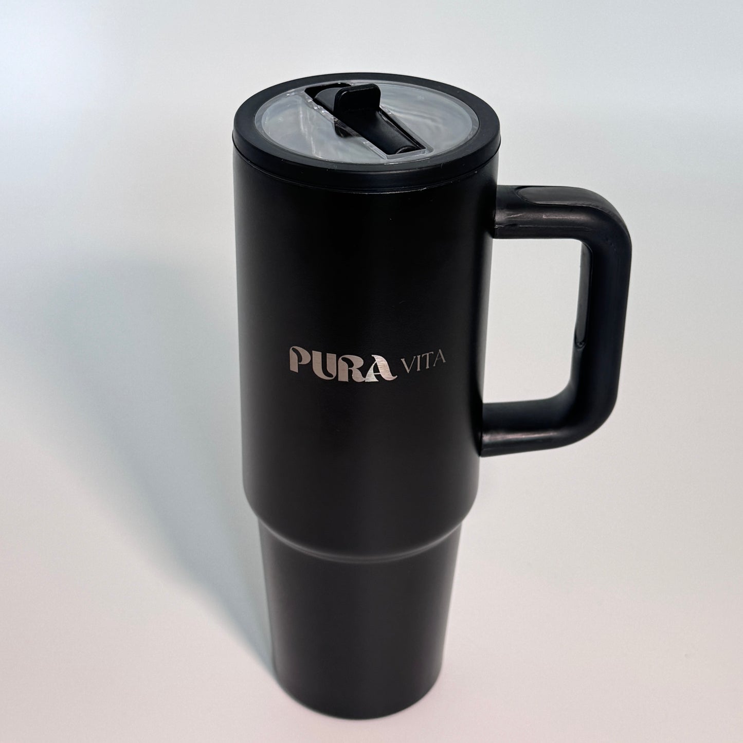 Grown-Up Sips - 30 oz Stainless Steel Insulated Tumbler - Black