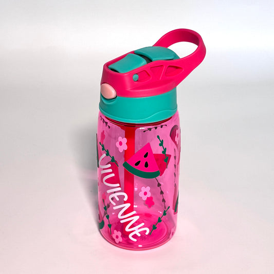 Personalized - Watermelon Water Bottle 16 oz
