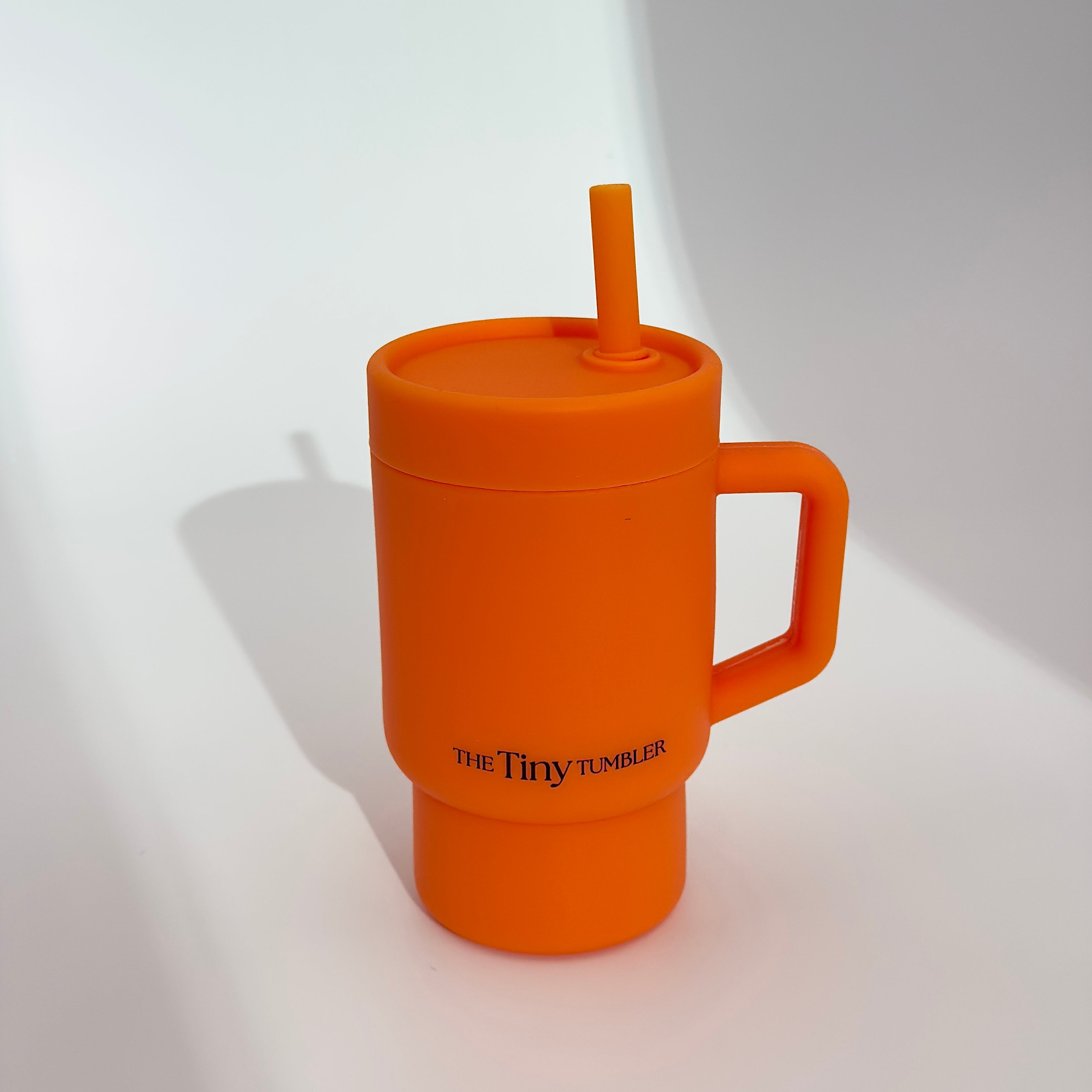 The Tiny Tumbler - Silicone Edition 12oz- Orange