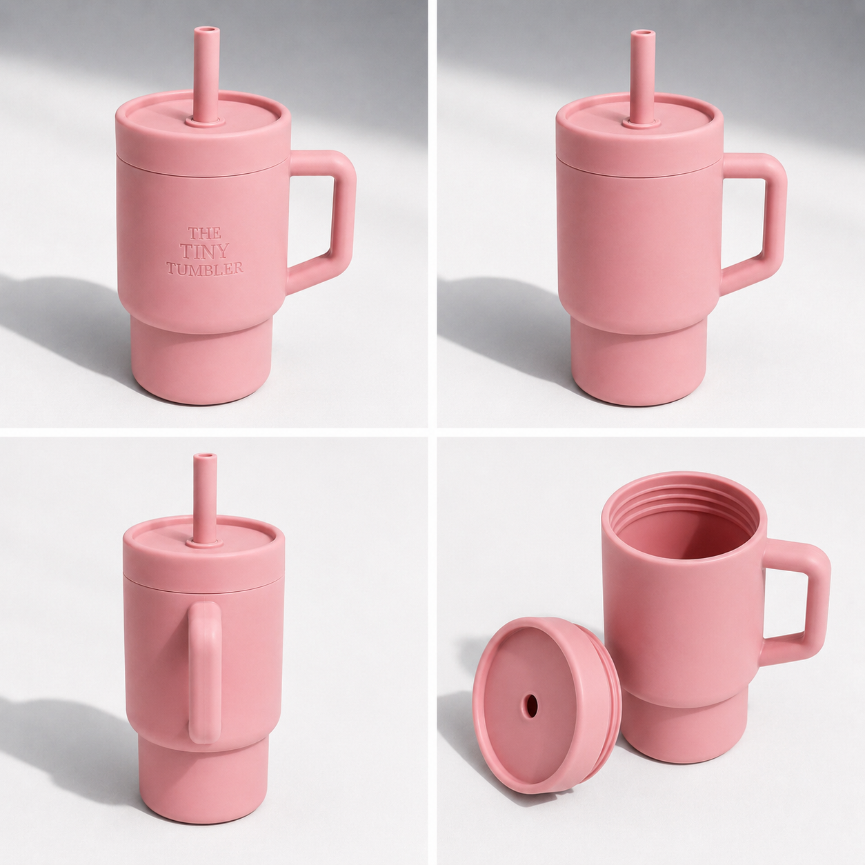 The Tiny Tumbler - Silicone Edition 12oz - Pure Pink