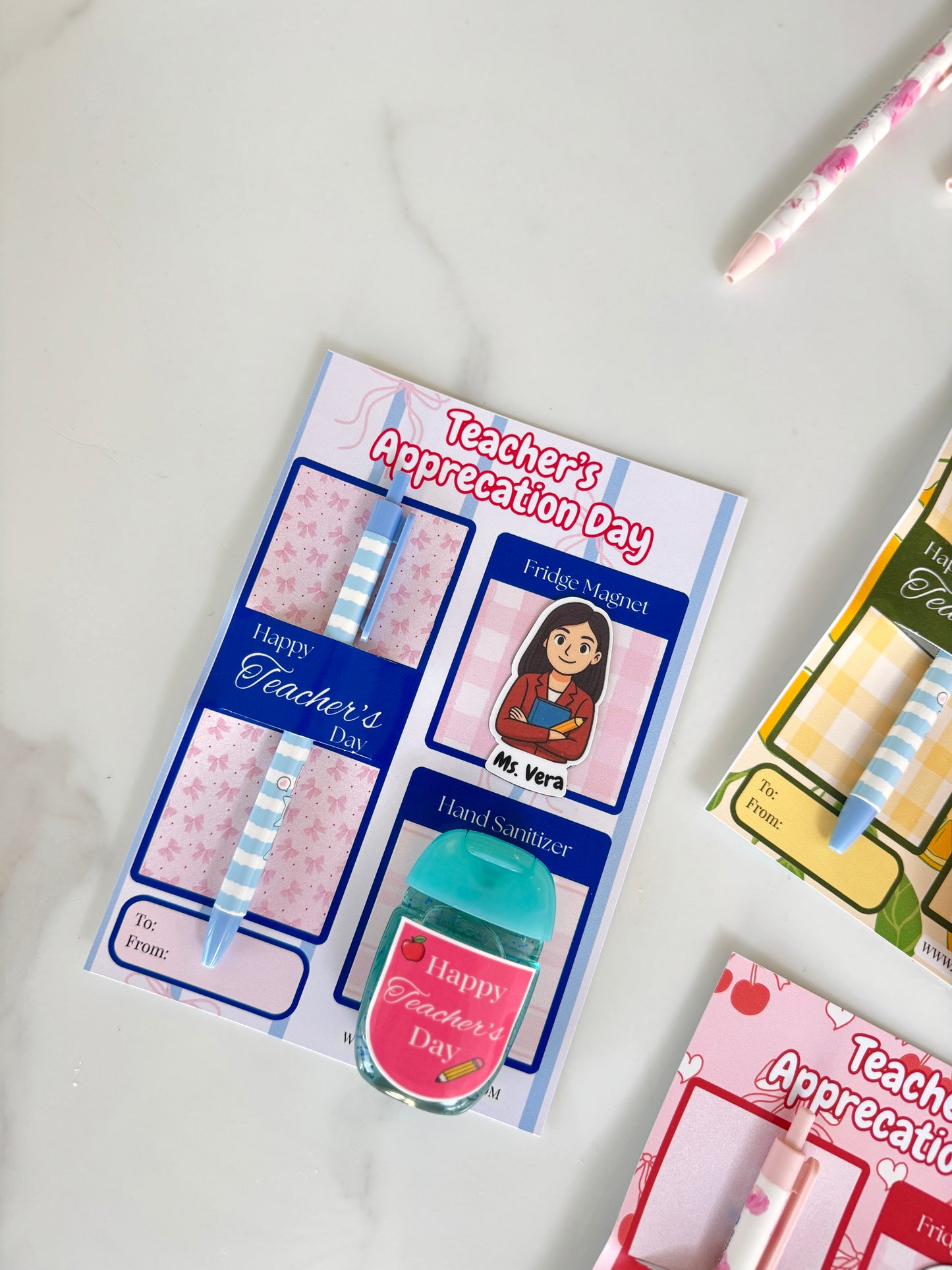 Teacher’s Day Mini Gift Set - Blue Navy Set 💙