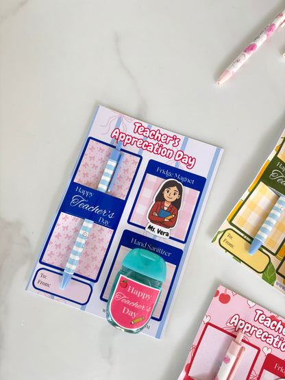 Teacher’s Day Mini Gift Set - Blue Navy Set 💙