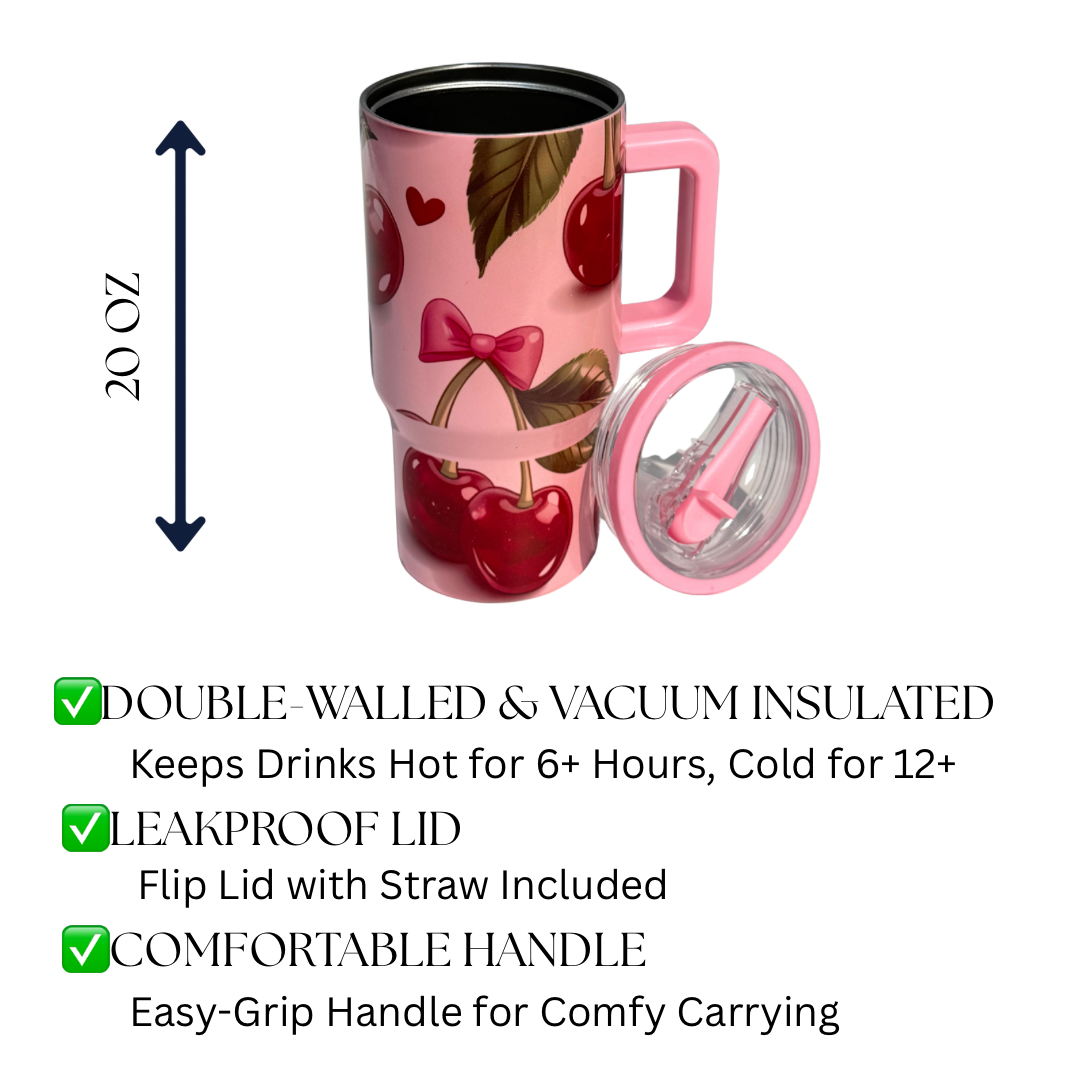 Cherry Sweetheart Tumbler - 20 oz