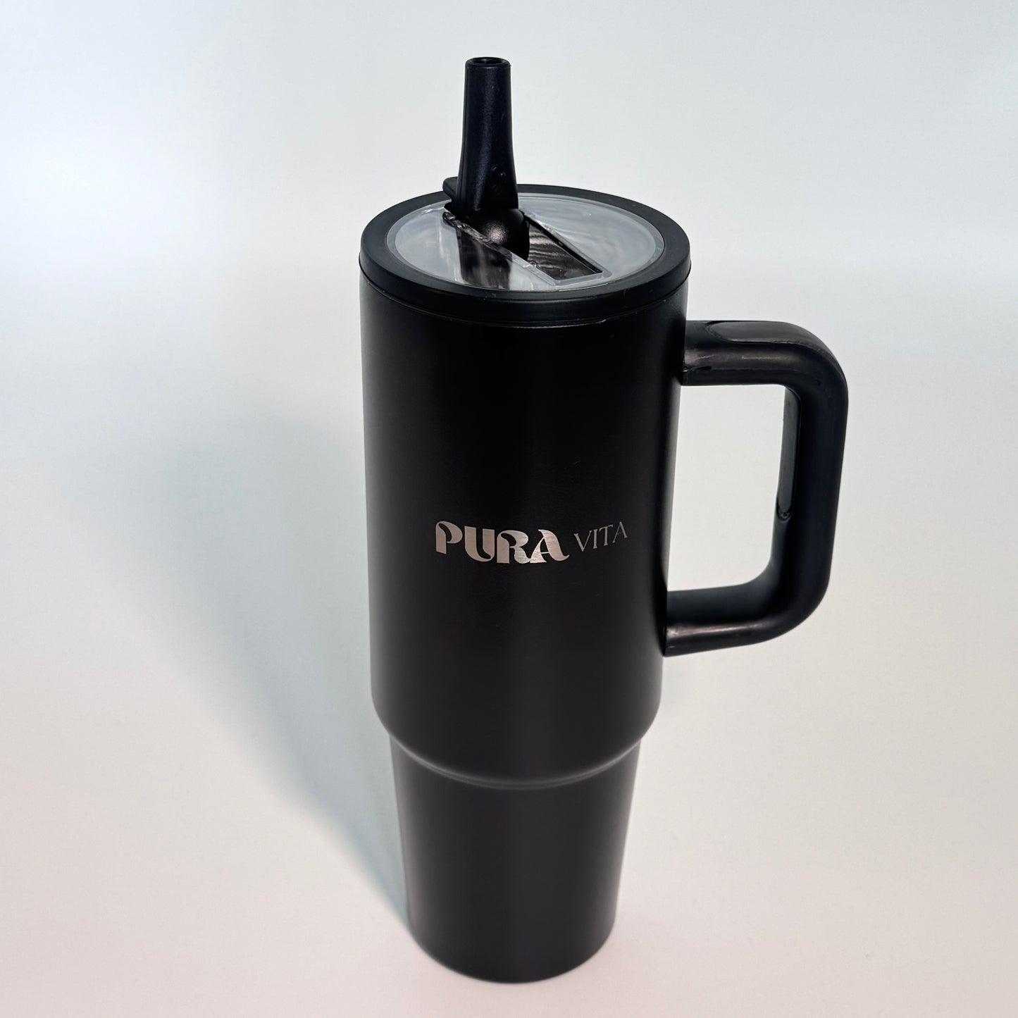 Grown-Up Sips - 30 oz Stainless Steel Insulated Tumbler - Black