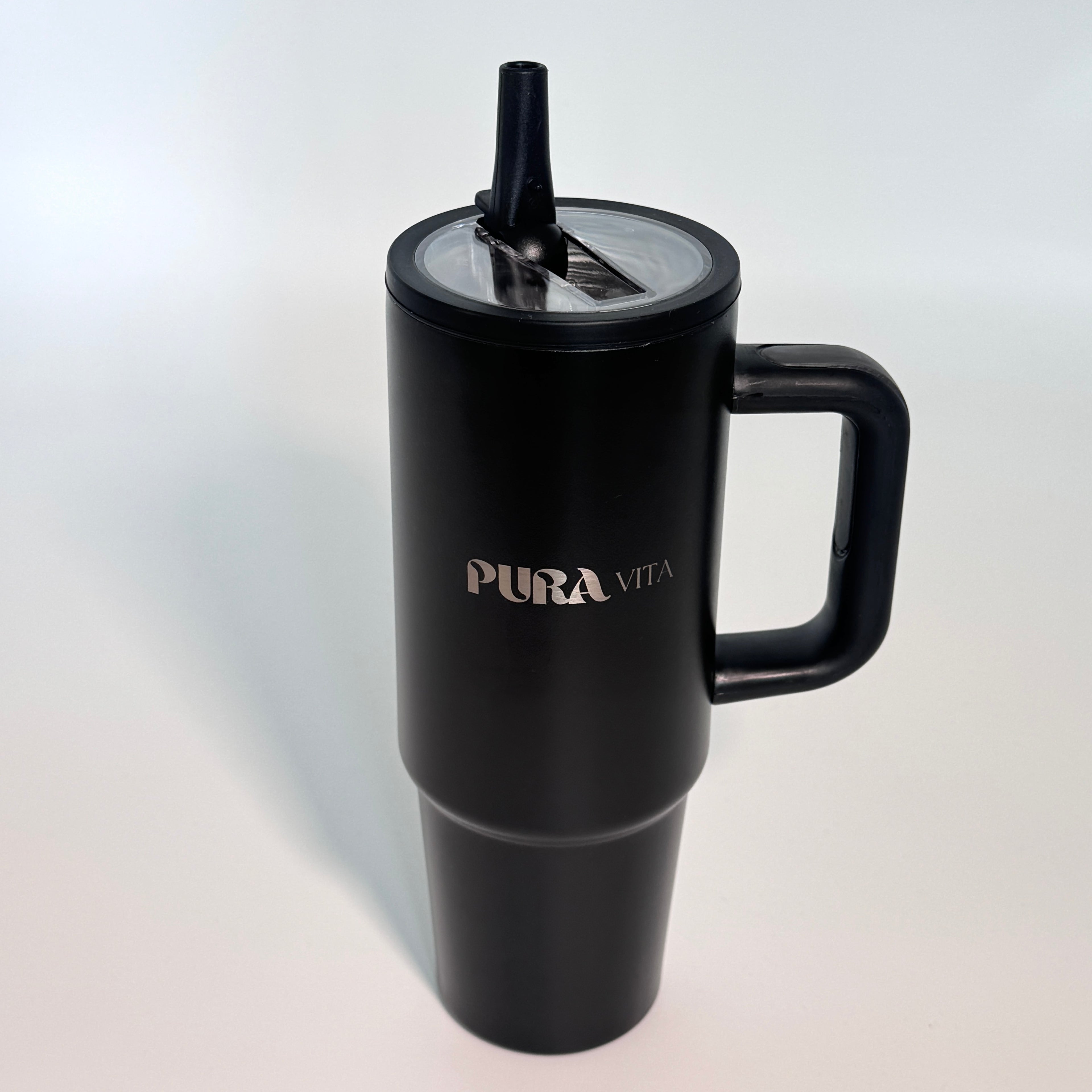 Grown-Up Sips - 30 oz Stainless Steel Insulated Tumbler - Black