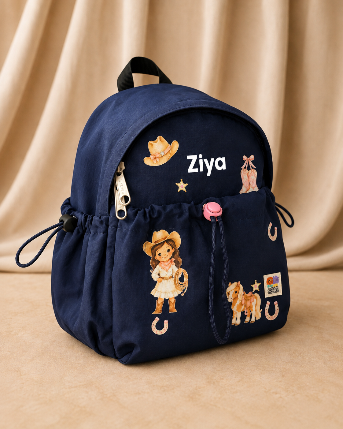 Cowgirl Backpack Set