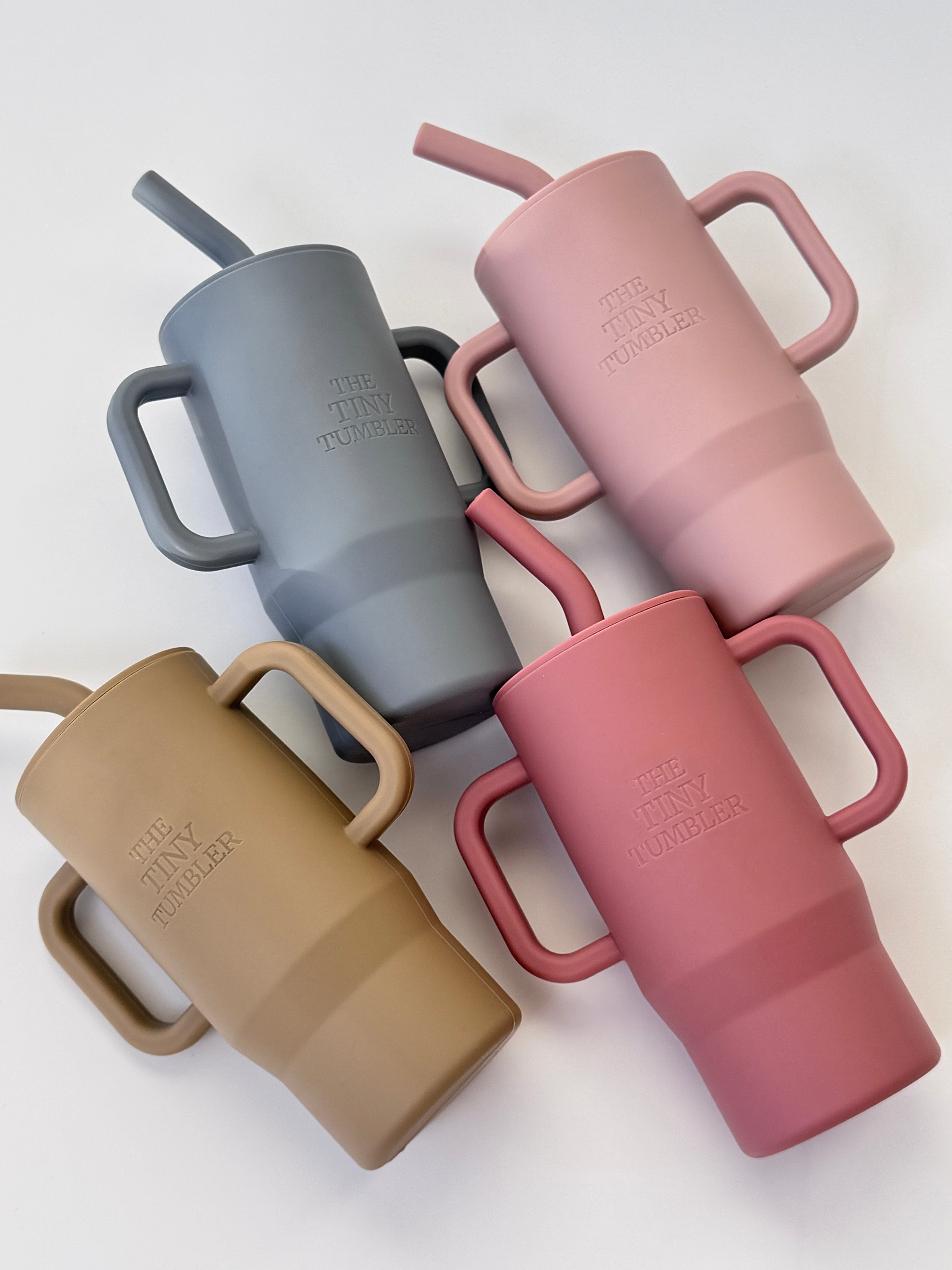 The Tiny Tumbler - Silicone Edition 8oz - Neutral Pink