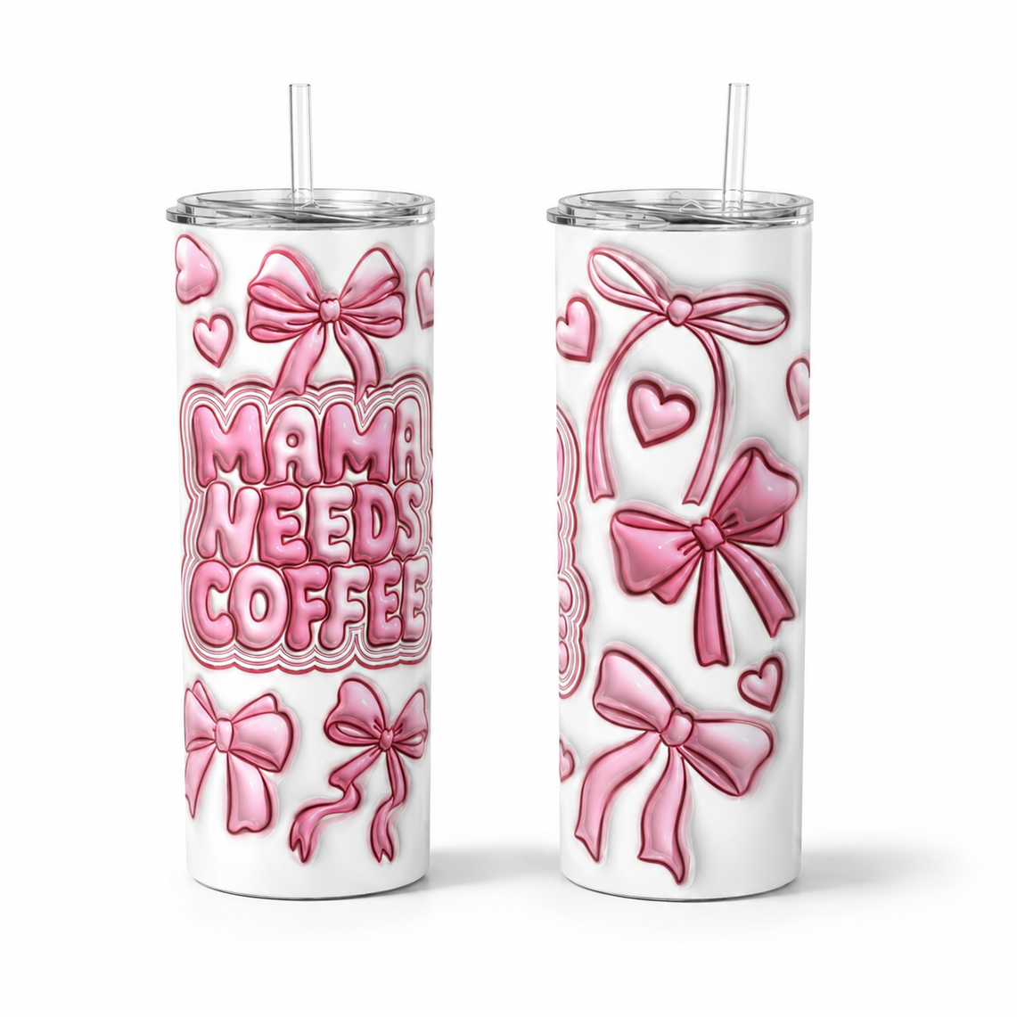 Coffee Mama & Bows Tumbler