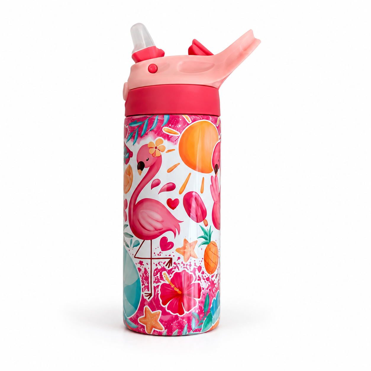 Personalized Flamingo Tumbler - 12oz