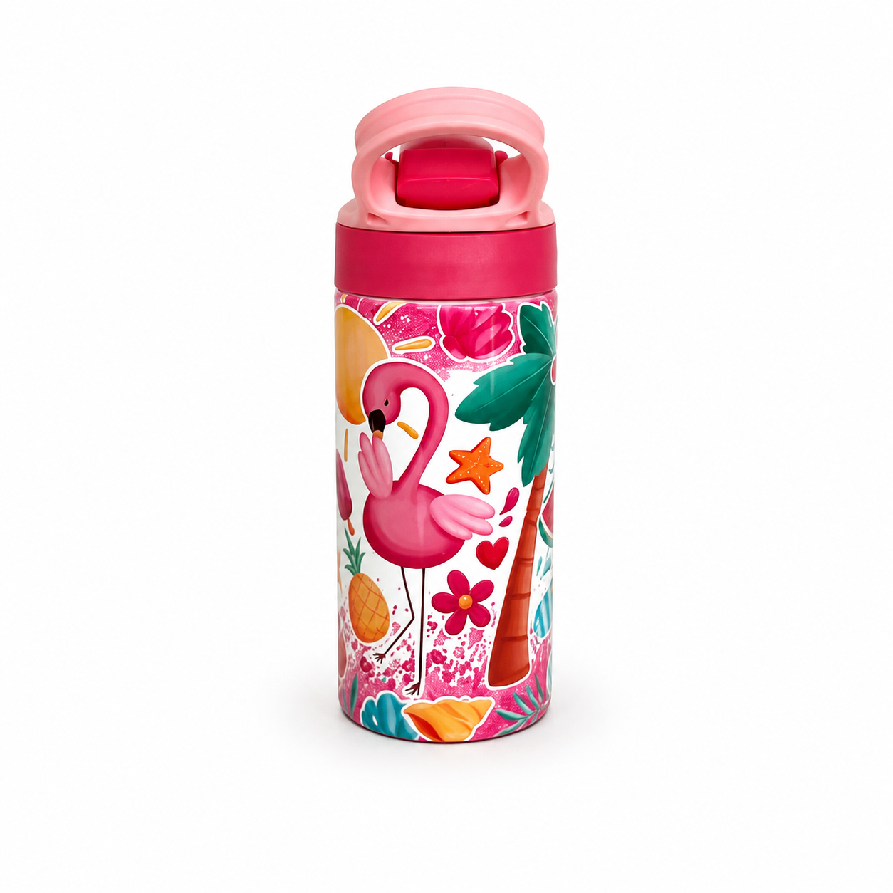 Personalized Flamingo Tumbler - 12oz